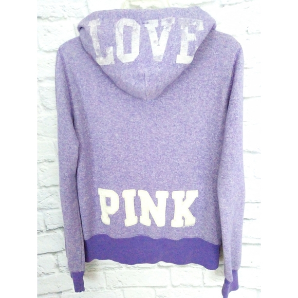 PINK Victoria's Secret Tops - Victoria's Secret PINK Hoodie Purple M